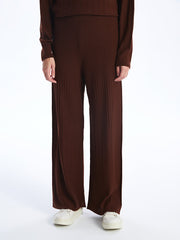 LC WAIKIKI Waist Wide Wide Paça Women'S Triko Pants