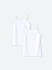 Square Neck Girls Tank Top 2-Pack