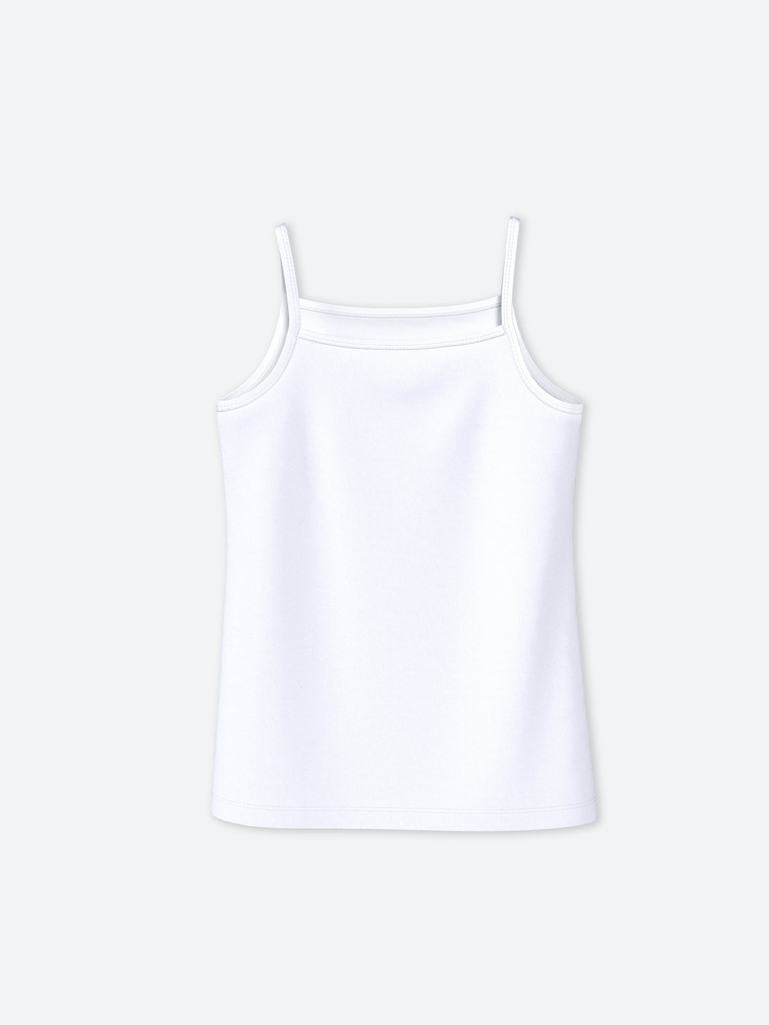 Square Neck Girls Tank Top 2-Pack