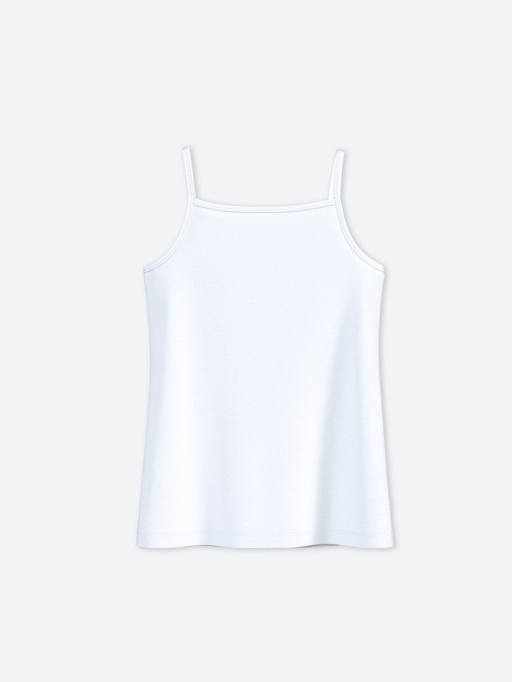 Square Neck Girls Tank Top 2-Pack