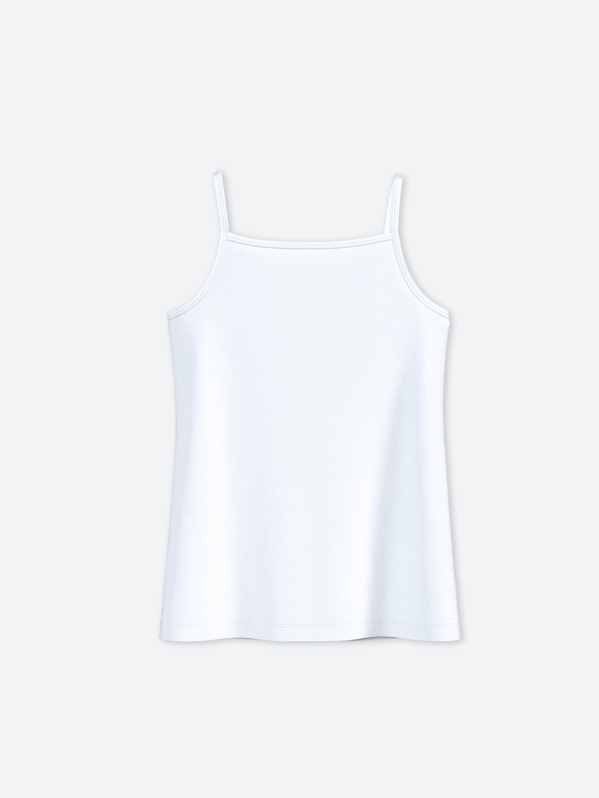 Square Neck Girls Tank Top 2-Pack