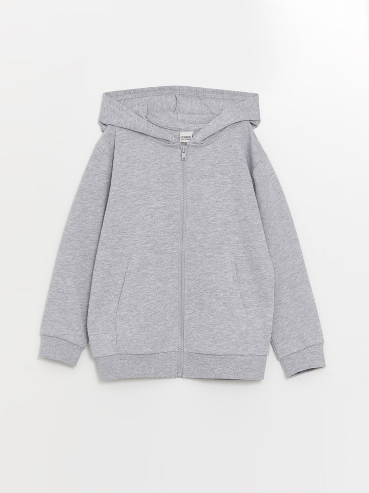 LCW Kids

Gray Melange Hooded Boys Zippered Sweatshirt