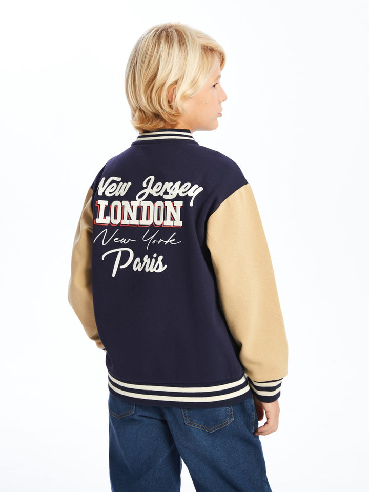 LCW Kids

Navy Blue Printed Boys College Jacket