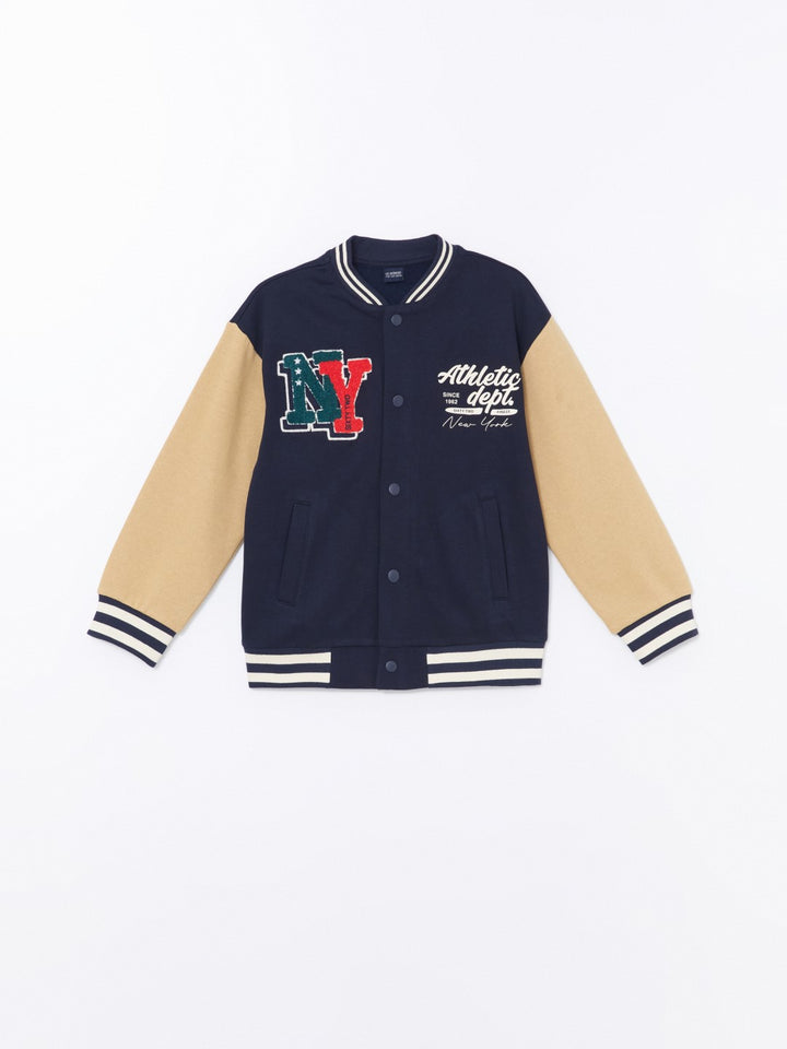 LCW Kids

Navy Blue Printed Boys College Jacket