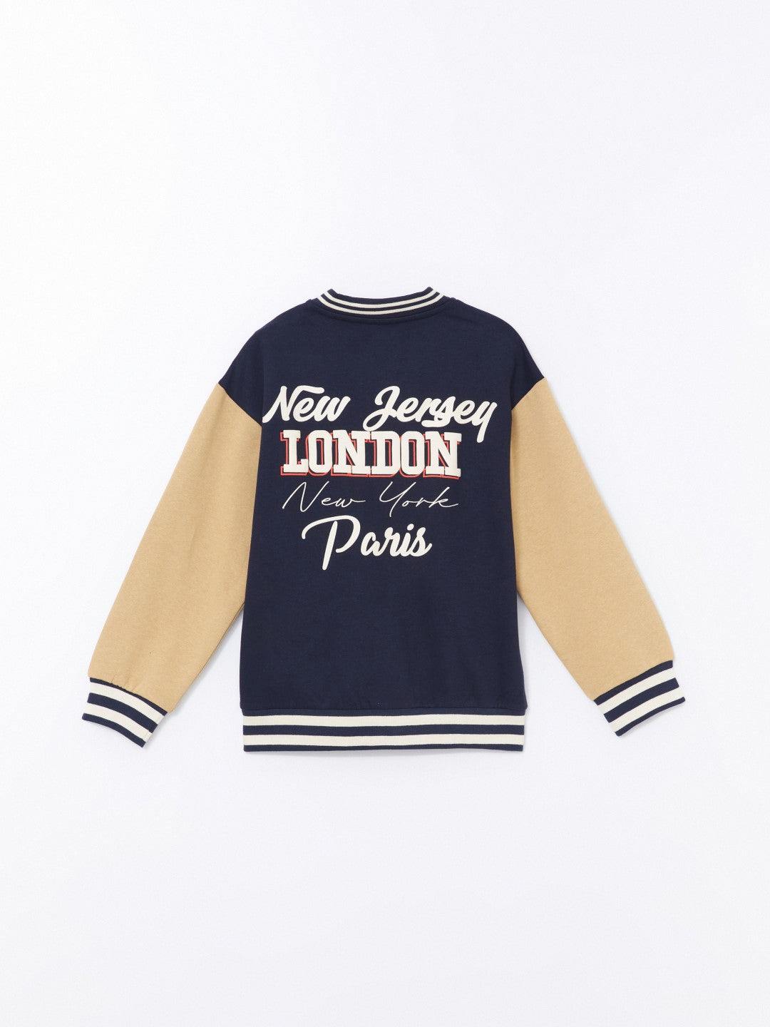 LCW Kids

Navy Blue Printed Boys College Jacket