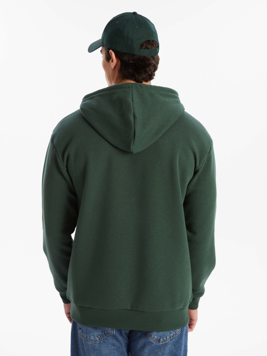 LCW Casual

Dark Green Long Sleeve Embroidered Men's Hoodie