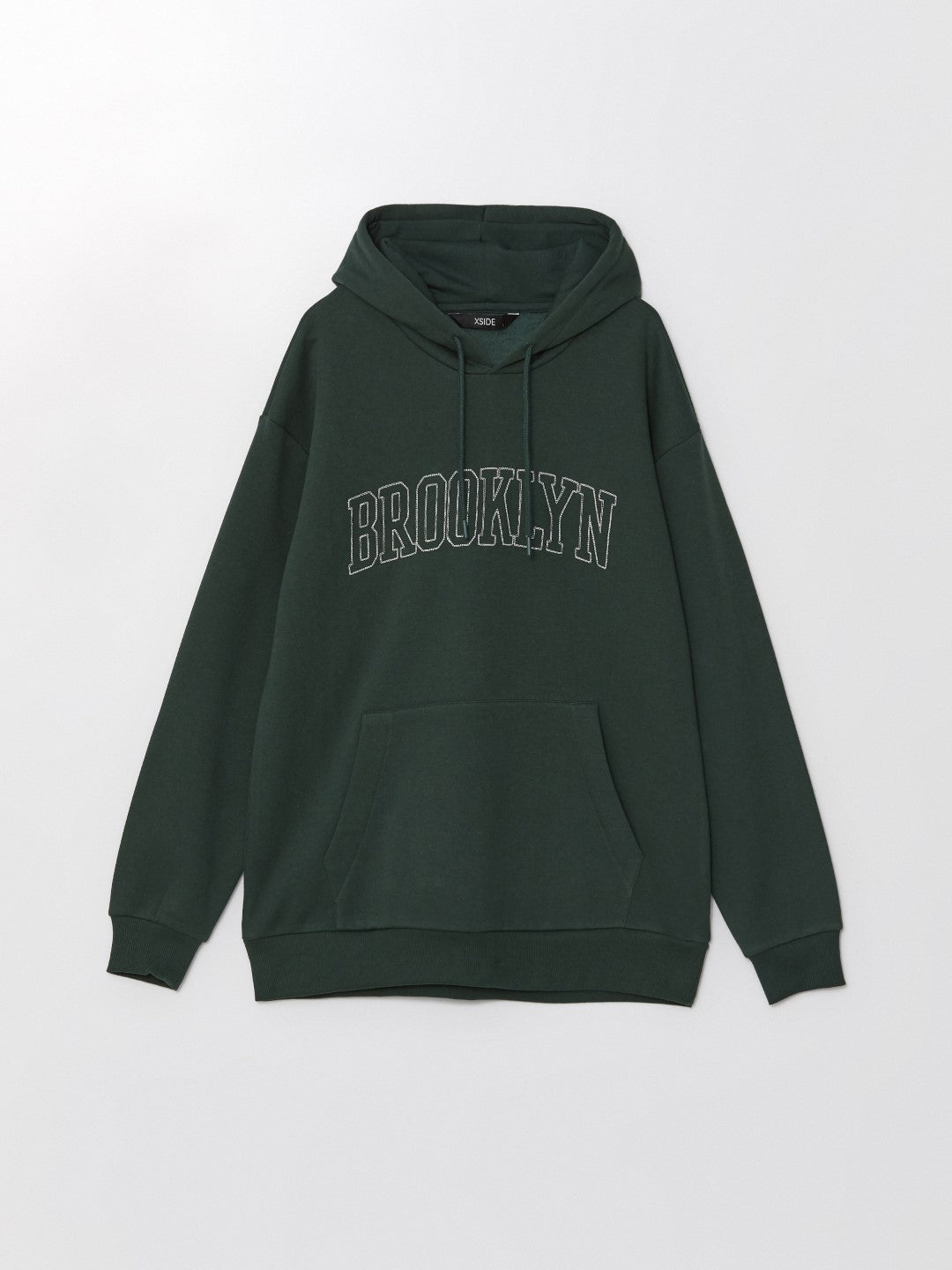 LCW Casual

Dark Green Long Sleeve Embroidered Men's Hoodie