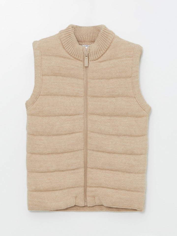 LCW baby

Light Brown Crew Neck Baby Boy Zippered Vest