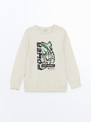 LCW Kids

Light Beige Crew Neck Printed Boy's T-Shirt