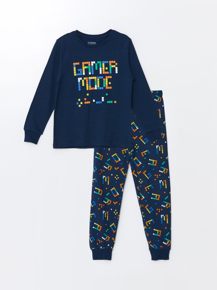 LCW Kids

Navy Blue Crew Neck Printed Long Sleeve Boy Pajama Set