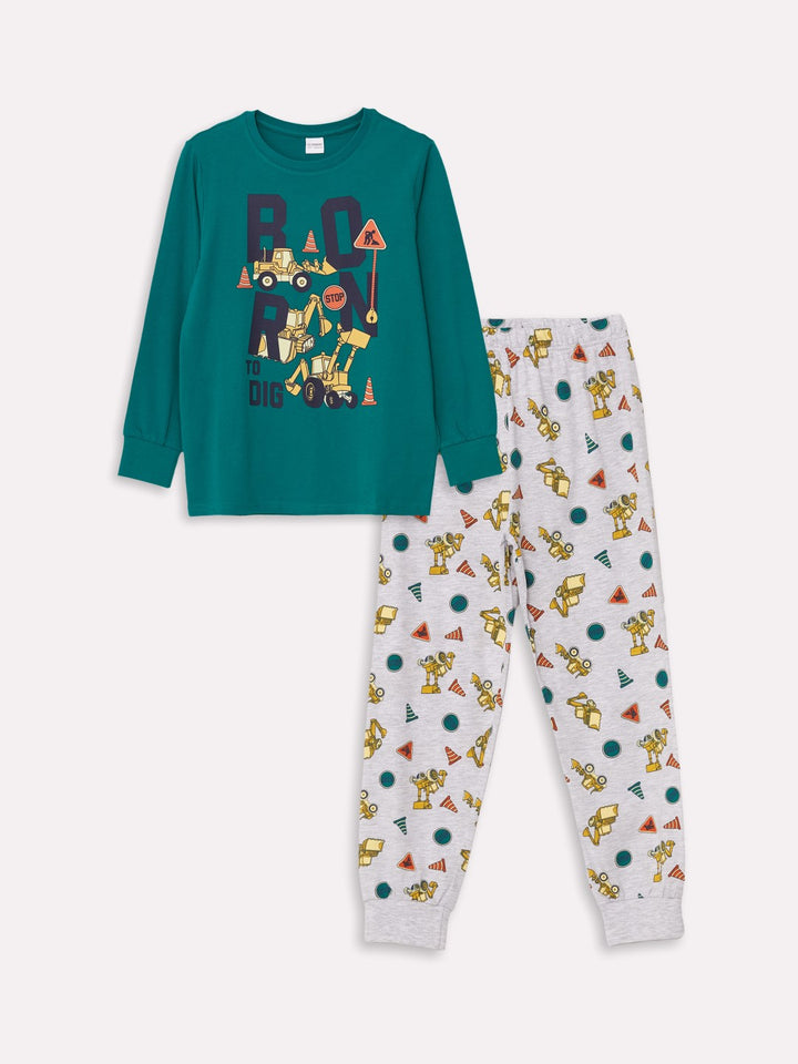 LCW Kids

Medium Green Crew Neck Printed Long Sleeve Boy Pajama Set