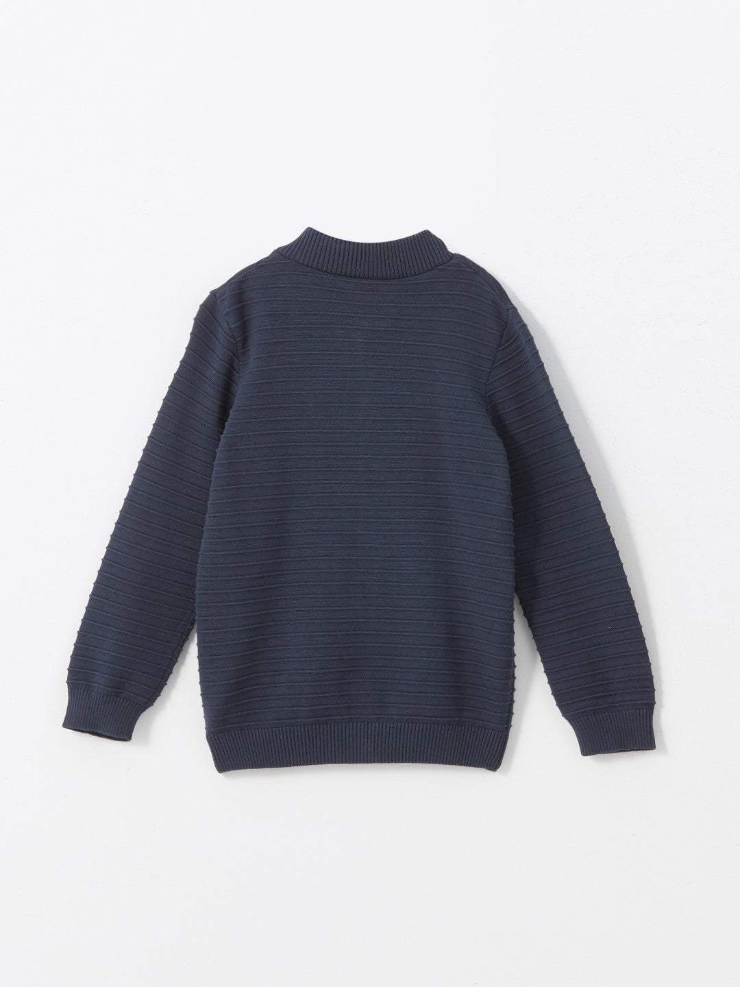 LCW Kids

Dark Navy Blue Crew Neck Textured Boy's Knitwear Cardigan