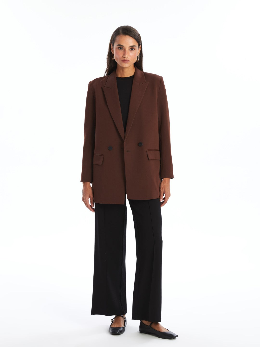 LCW Modest

Black Plain Long Sleeve Women's Blazer Jacket