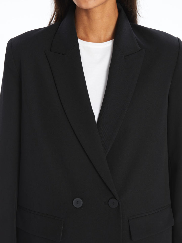 LCW Modest

Black Plain Long Sleeve Women's Blazer Jacket