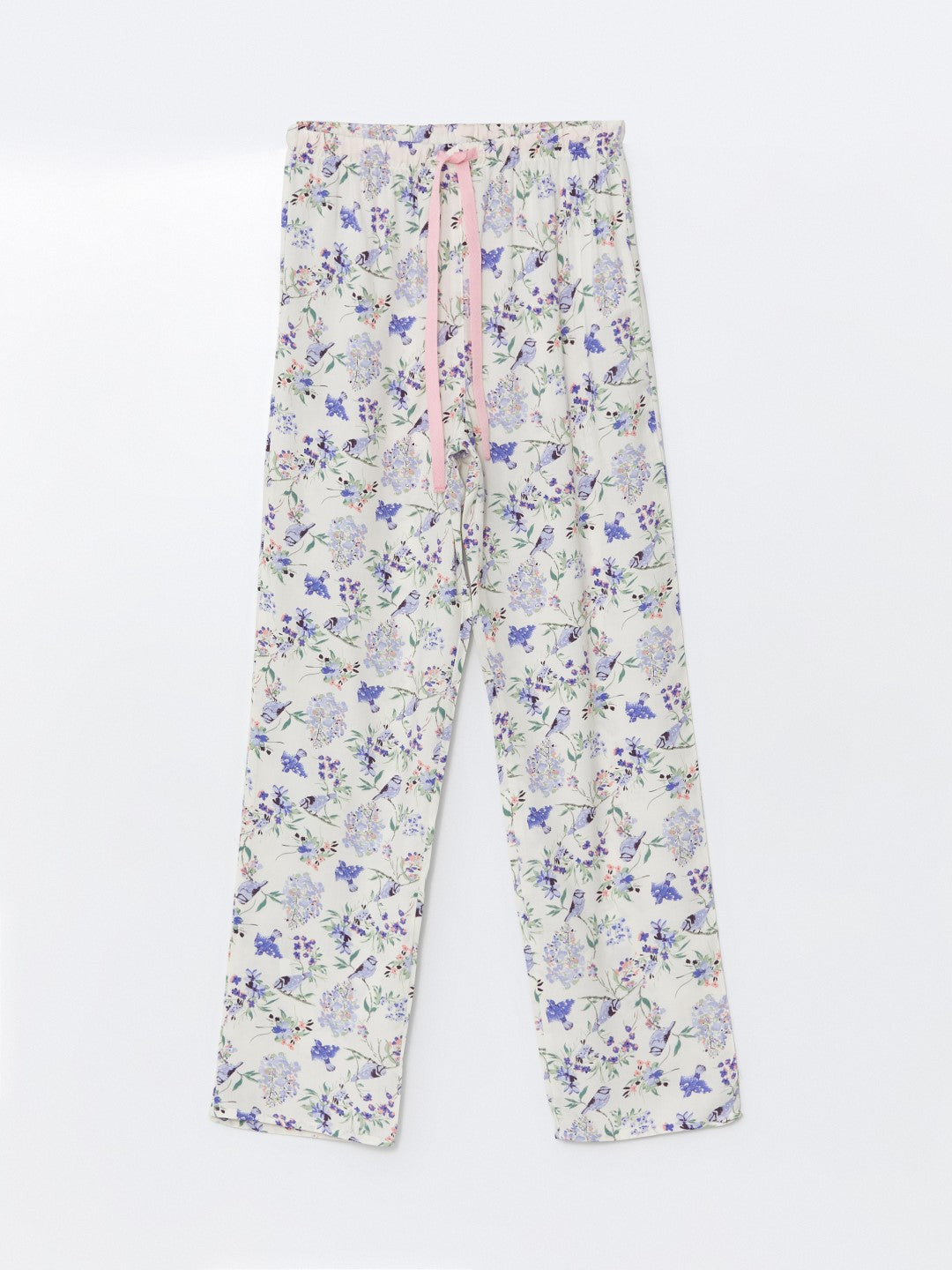 LCW DREAM

Ecru Printed Shirt Collar Floral Women's Pajama Set