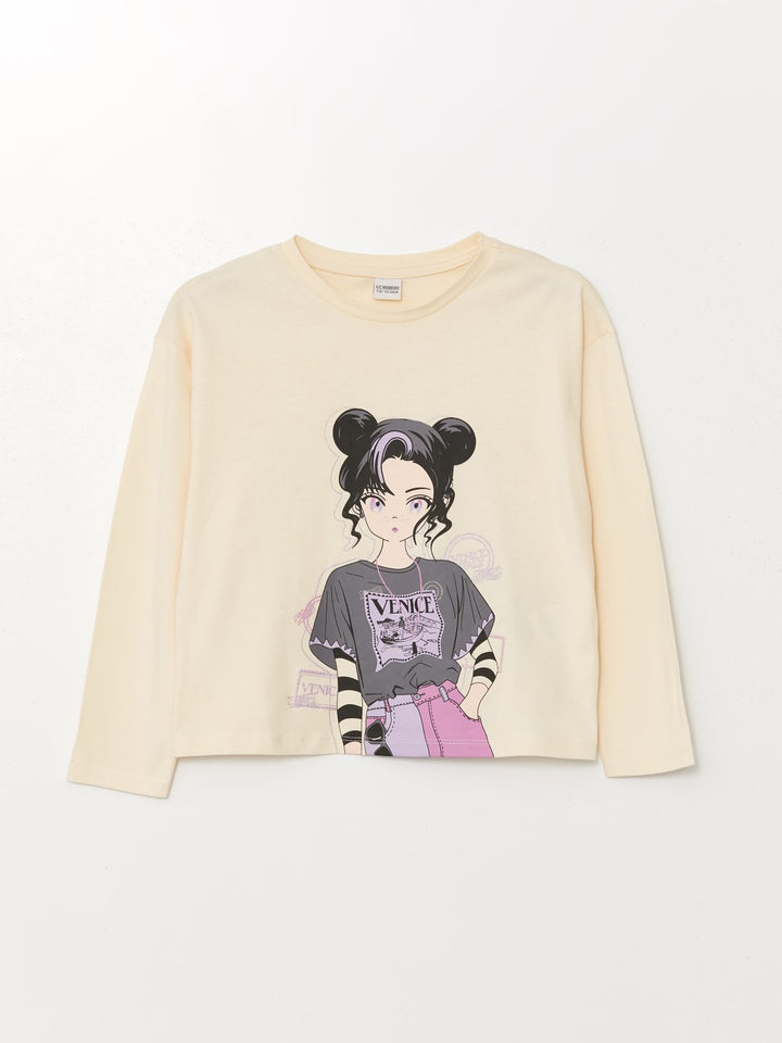 LCW Kids

Pale Beige Crew Neck Printed Girls T-Shirt