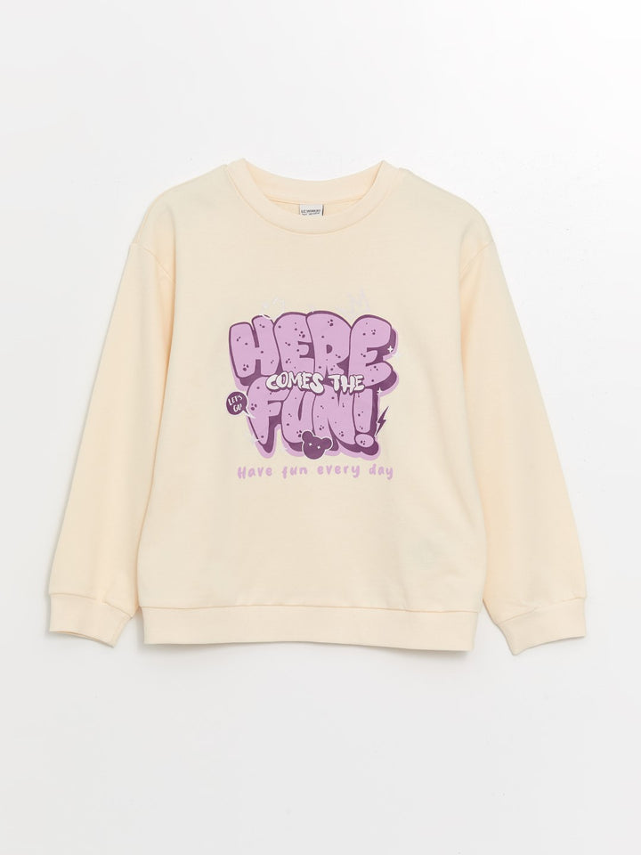 LCW Kids

Pale Beige Crew Neck Printed Long Sleeve Girl's Sweatshirt