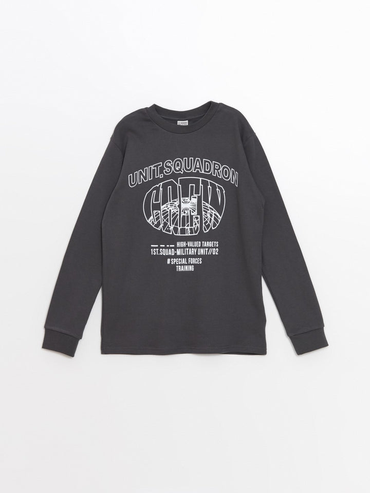 LCW Kids

Anthracite Crew Neck Printed Long Sleeve Boy T-Shirt