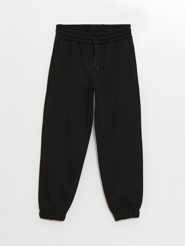 XSIDE

New Black Women's Elastic Waist Plain Jogger Sweatpants