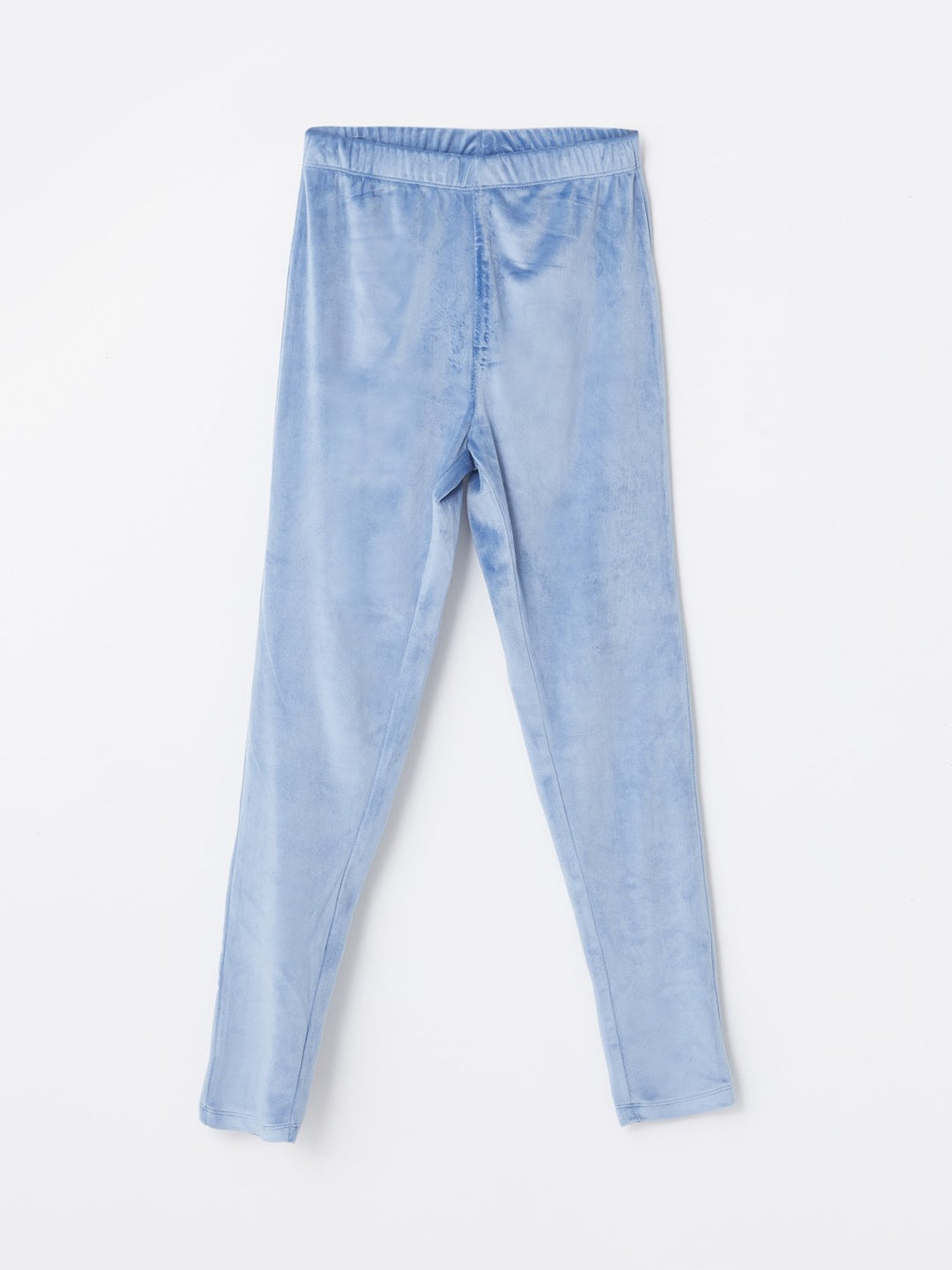 LCW Kids

Matte Blue Elastic Waist Basic Girls Velvet Leggings