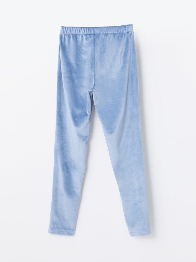 LCW Kids

Matte Blue Elastic Waist Basic Girls Velvet Leggings Main Image