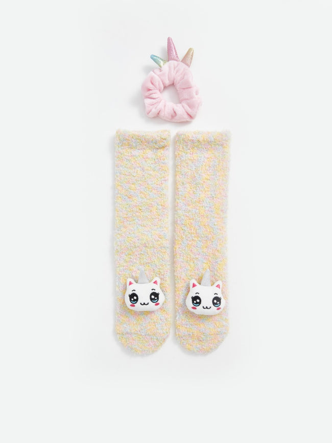 LCW Kids

Mixed Applique Embroidered Girls Home Socks and Buckle Main Image