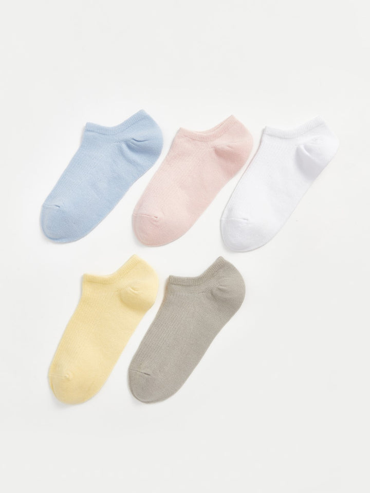 LCW DREAM

Light Blue Women's Plain Ankle Socks 5 Pack