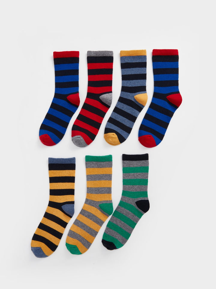 LCW Kids

Mixed Color Yarn Dyed Striped Boys Ankle Socks 7-Pack