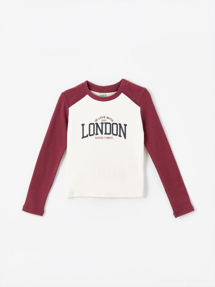 LCW Kids

Claret Red Crew Neck Printed Long Sleeve Girls T-Shirt