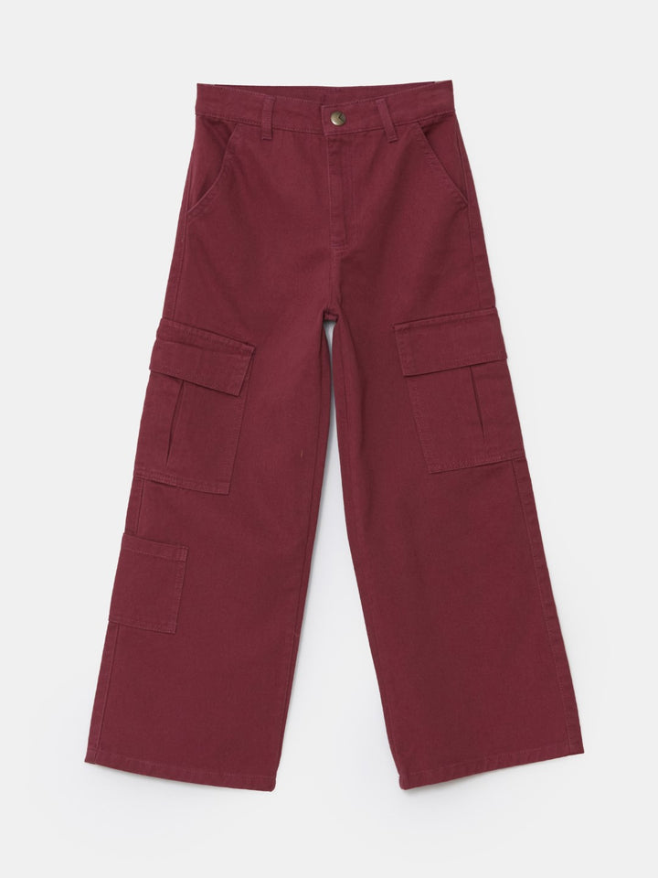 LCW Kids

Burgundy Adjustable Waist Elastic Girl Trousers