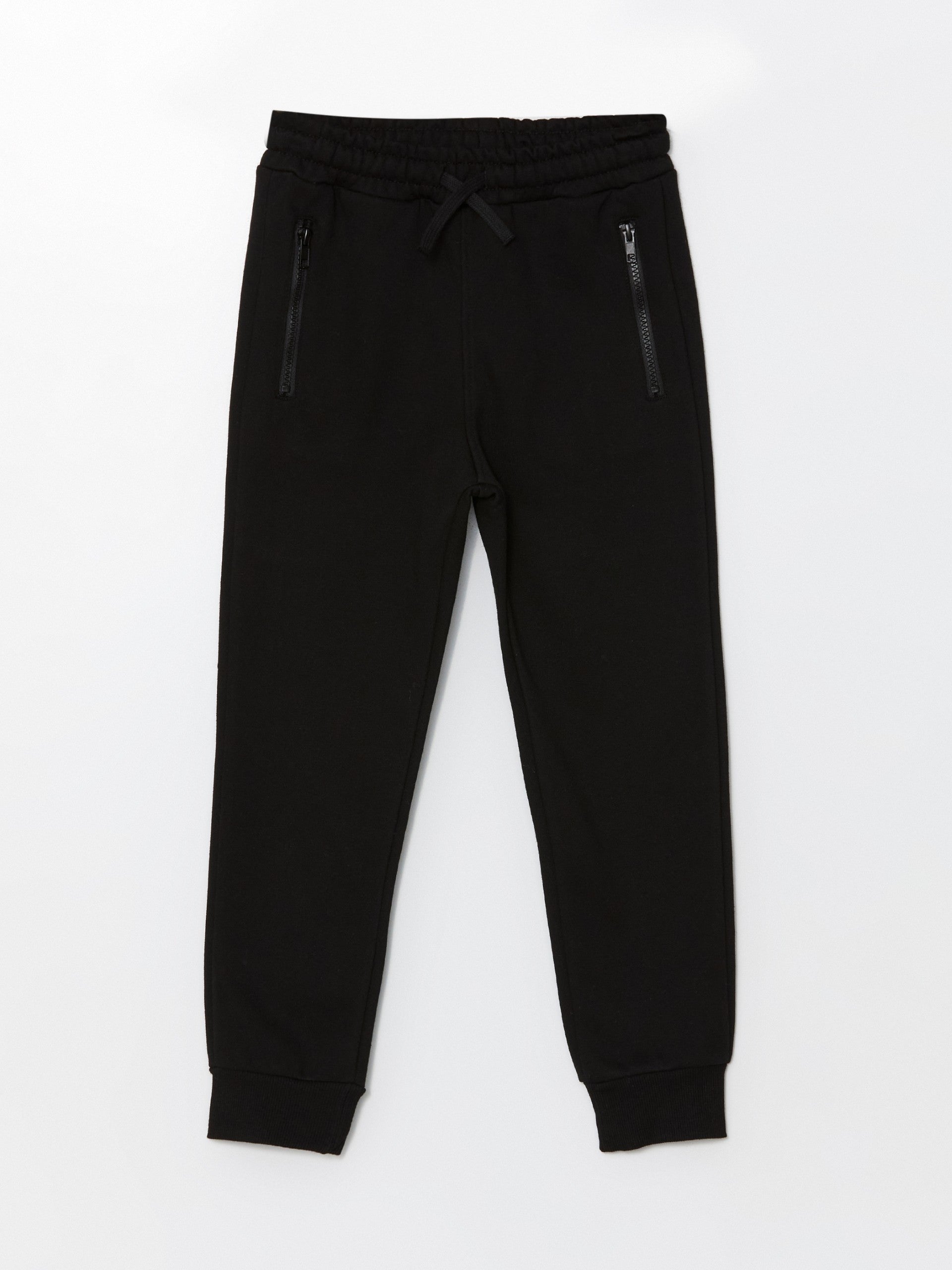 Lcw Kids Anthracite Elastic Waist Boy Thick Jogger Sweatpants