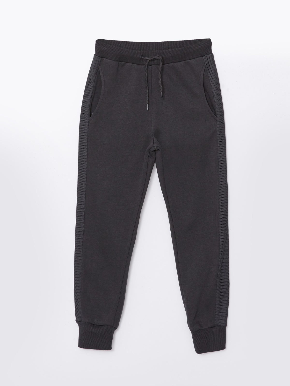 Lcw Kids Anthracite Elastic Waist Boy Jogger Sweatpants