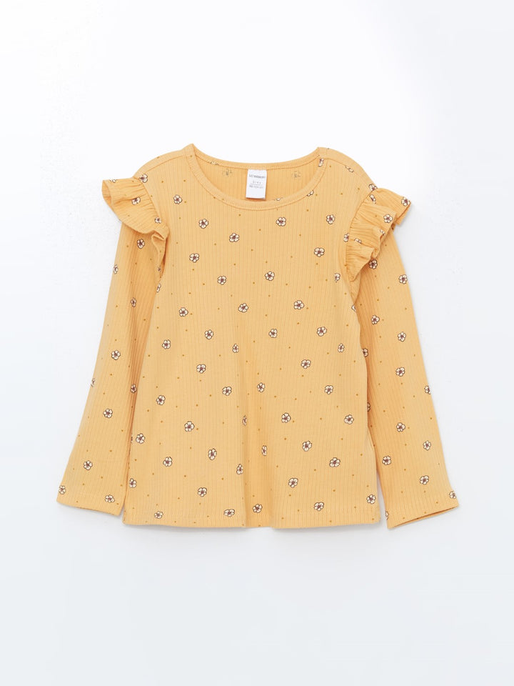 LCW baby

Yellow Printed Crew Neck Floral Baby Girl T-Shirt