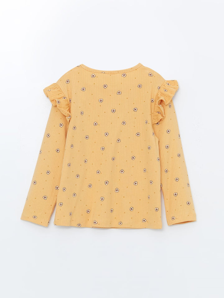 LCW baby

Yellow Printed Crew Neck Floral Baby Girl T-Shirt