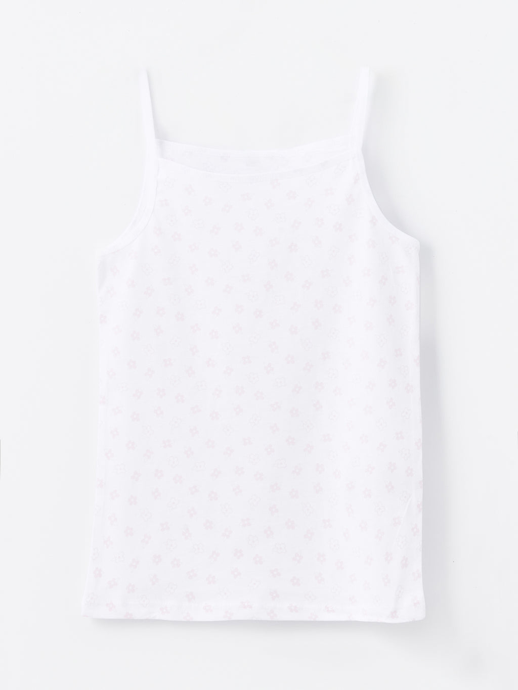 Square Neck Floral Girl's Tank Top 2-Pack