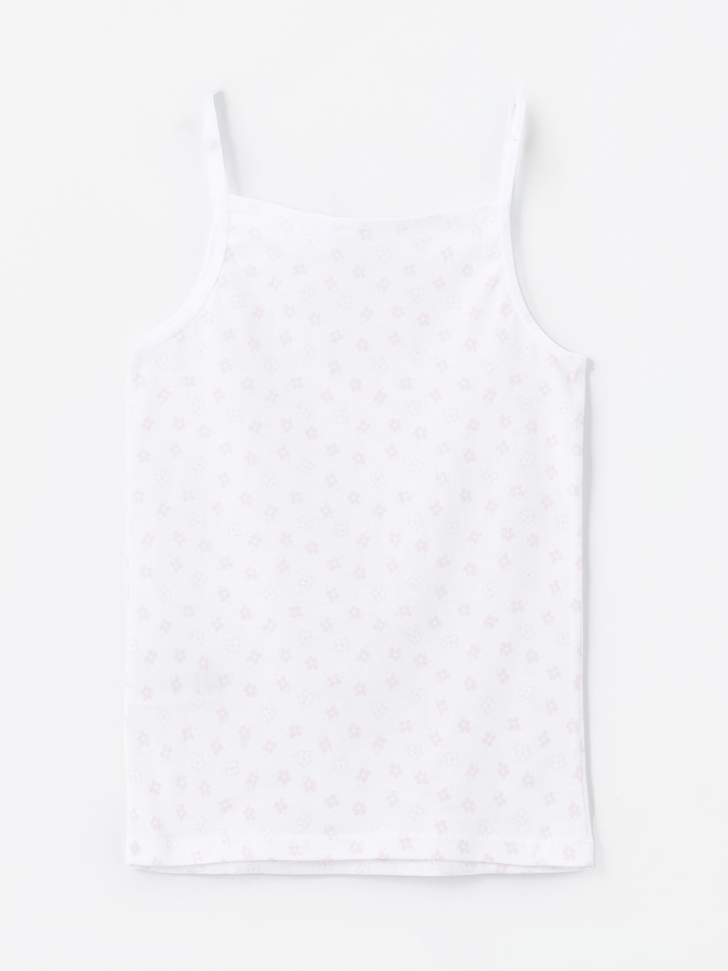 Square Neck Floral Girl's Tank Top 2-Pack