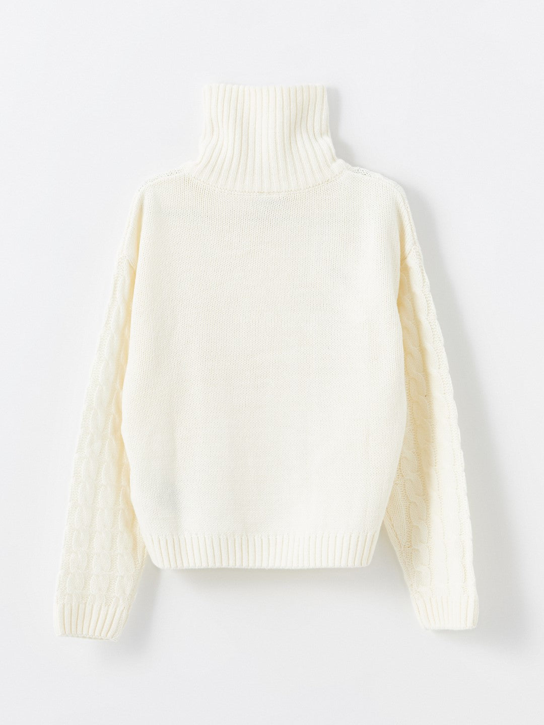 LCW Kids

Cream Color Polo Neck Girls Knitted Sweater