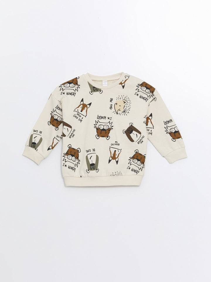 LCW baby

Ecru Printed Crew Neck Long Sleeve Printed Baby Boy Sweatshirt