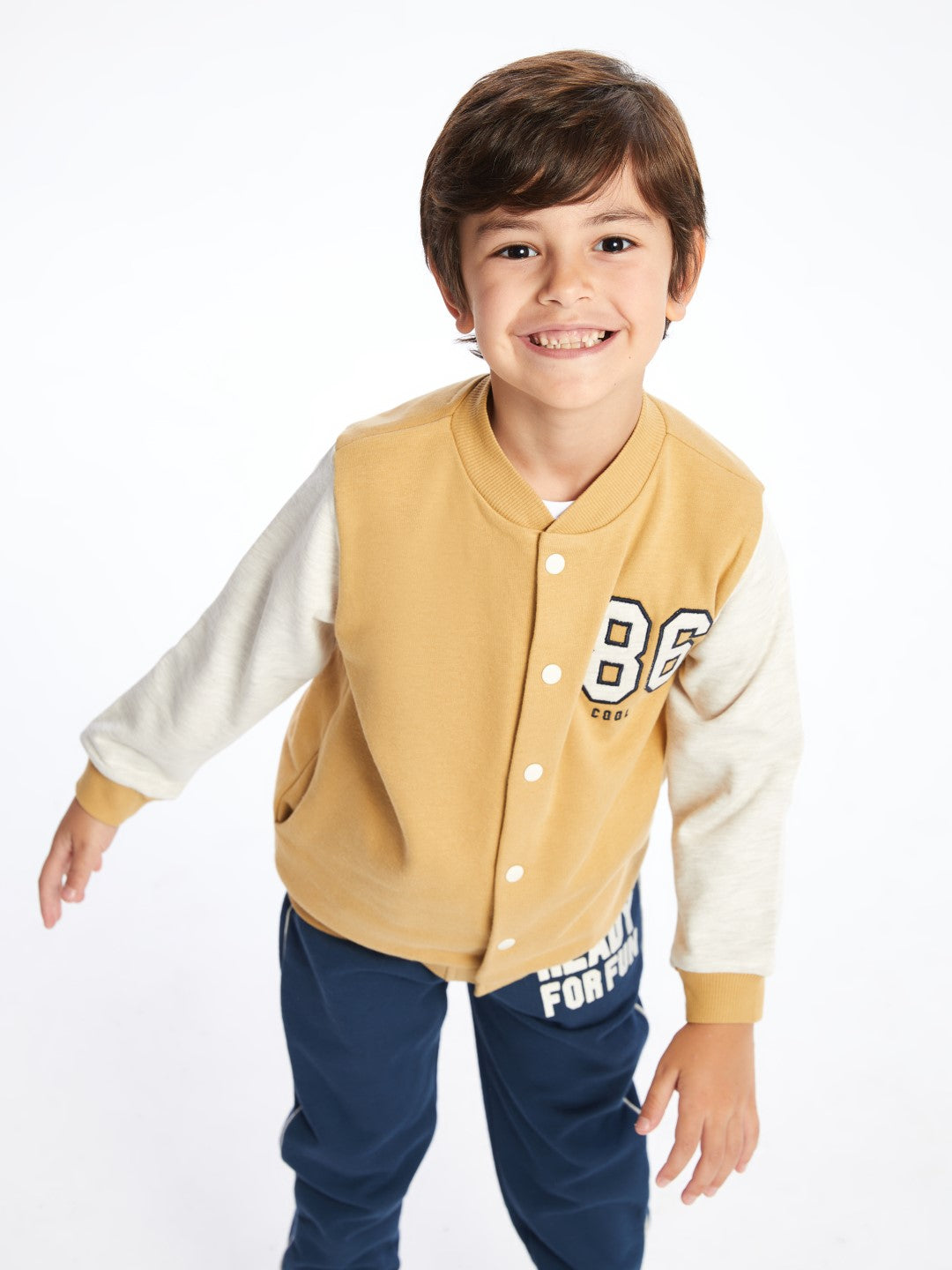 LCW baby

Dark Beige Printed Baby Boy College Jacket