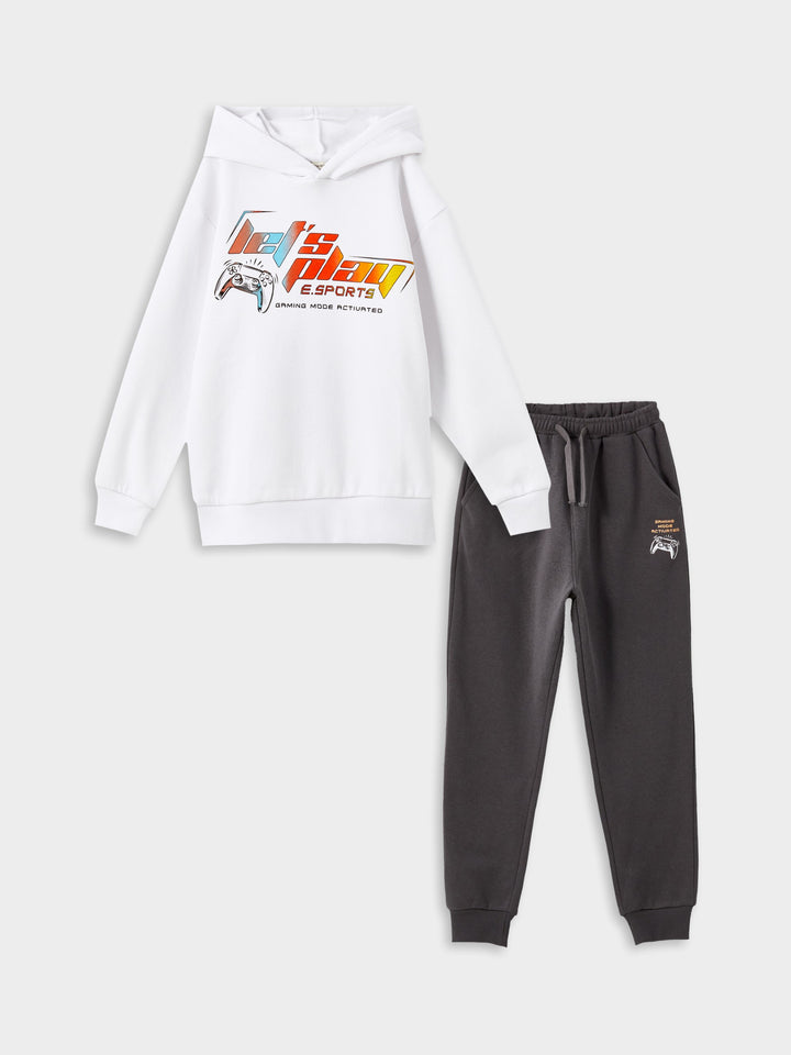 Lcw Kids White Boy Thick Tracksuit