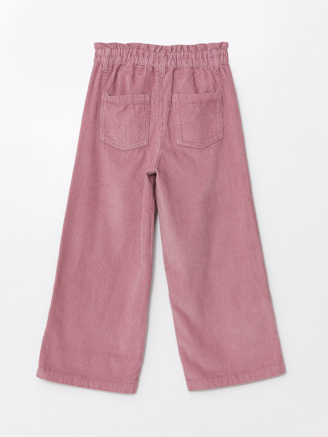 Lcw Kids Lilac Wideleg Velvet Girls Trousers