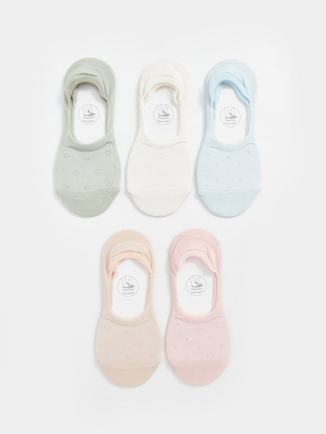 LCW DREAM

Light Green Patterned Women's Ballerina Socks 5 Pack Hover Image