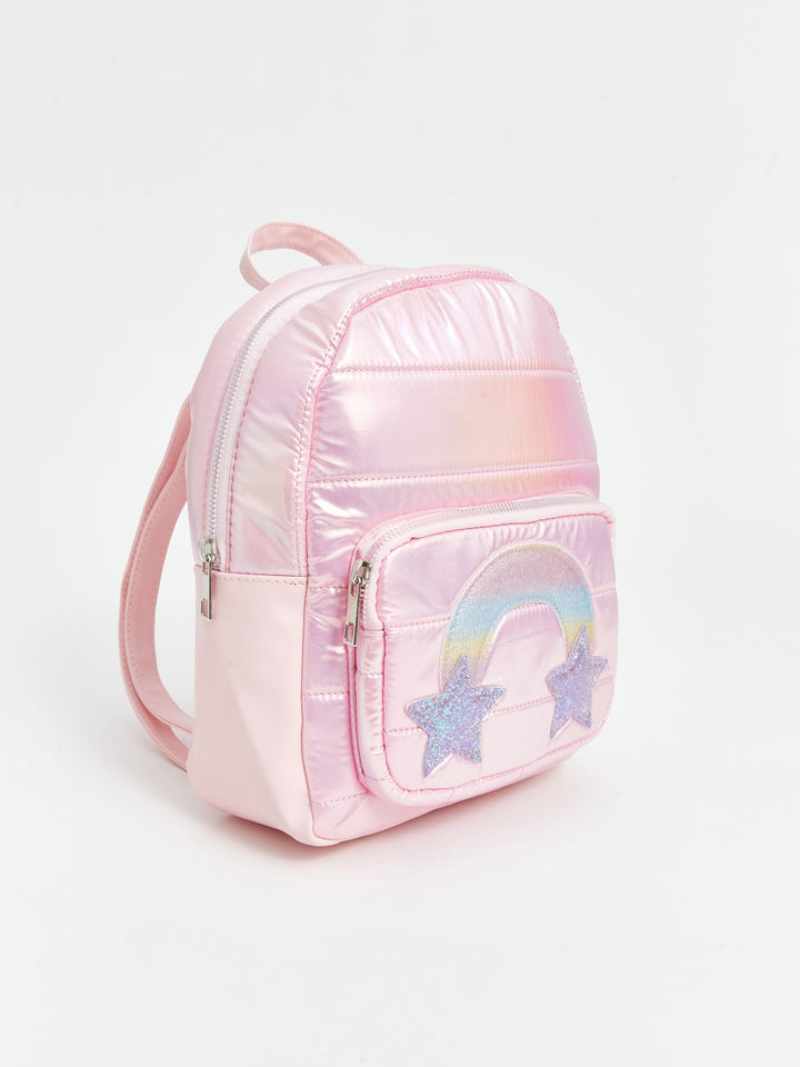 LCW ACCESSORIES

Light Pink Star Embroidered Girls Backpack