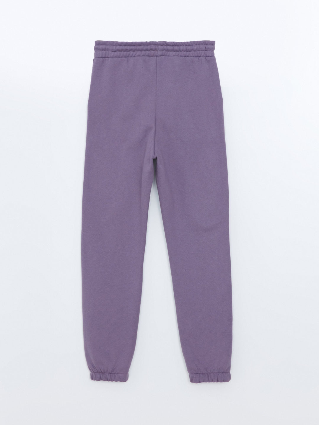 Lcw Vision Purple Elastic Waist Women'S Thick Jogger Sweatpants