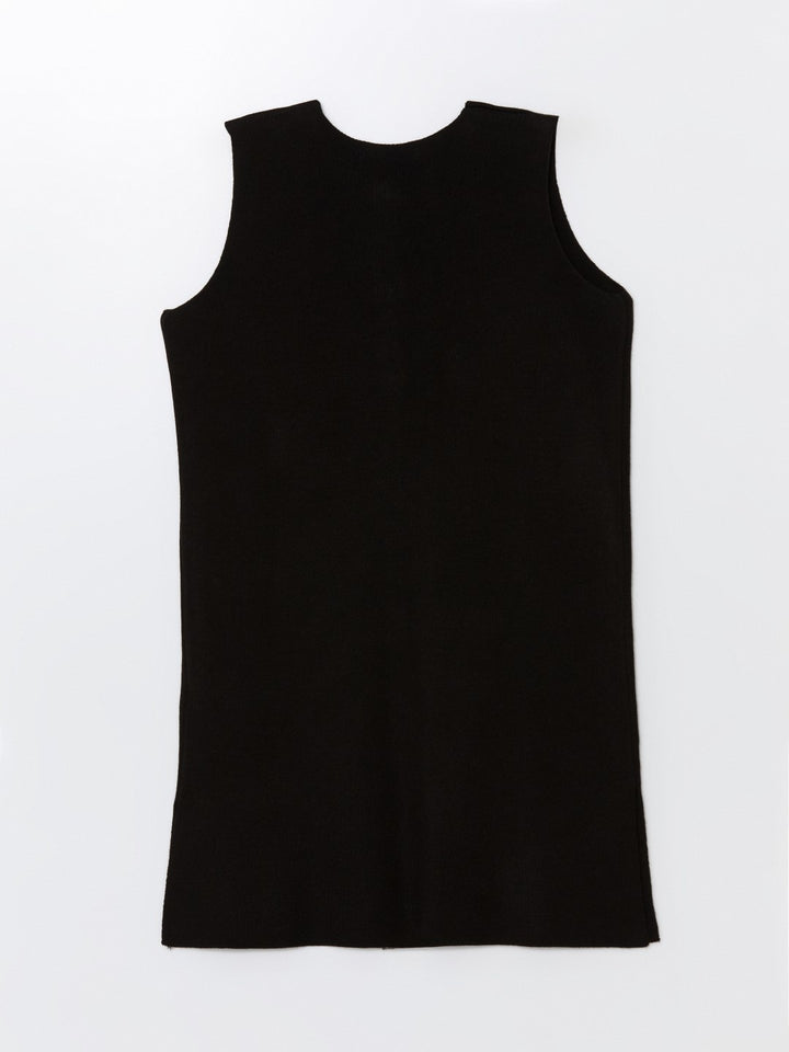 LCW Grace

New Black Women's Crew Neck Plain Knit Vest