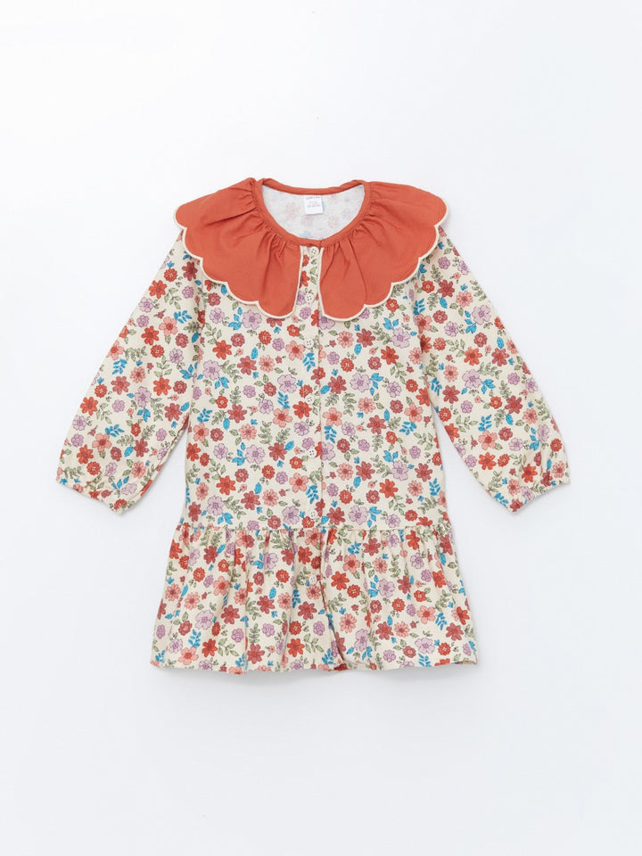 LCW baby

Ecru Printed Baby Collar Long Sleeve Floral Baby Girl Dress