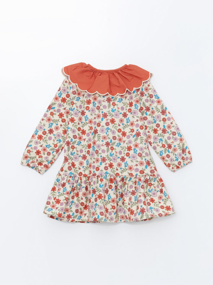 LCW baby

Ecru Printed Baby Collar Long Sleeve Floral Baby Girl Dress