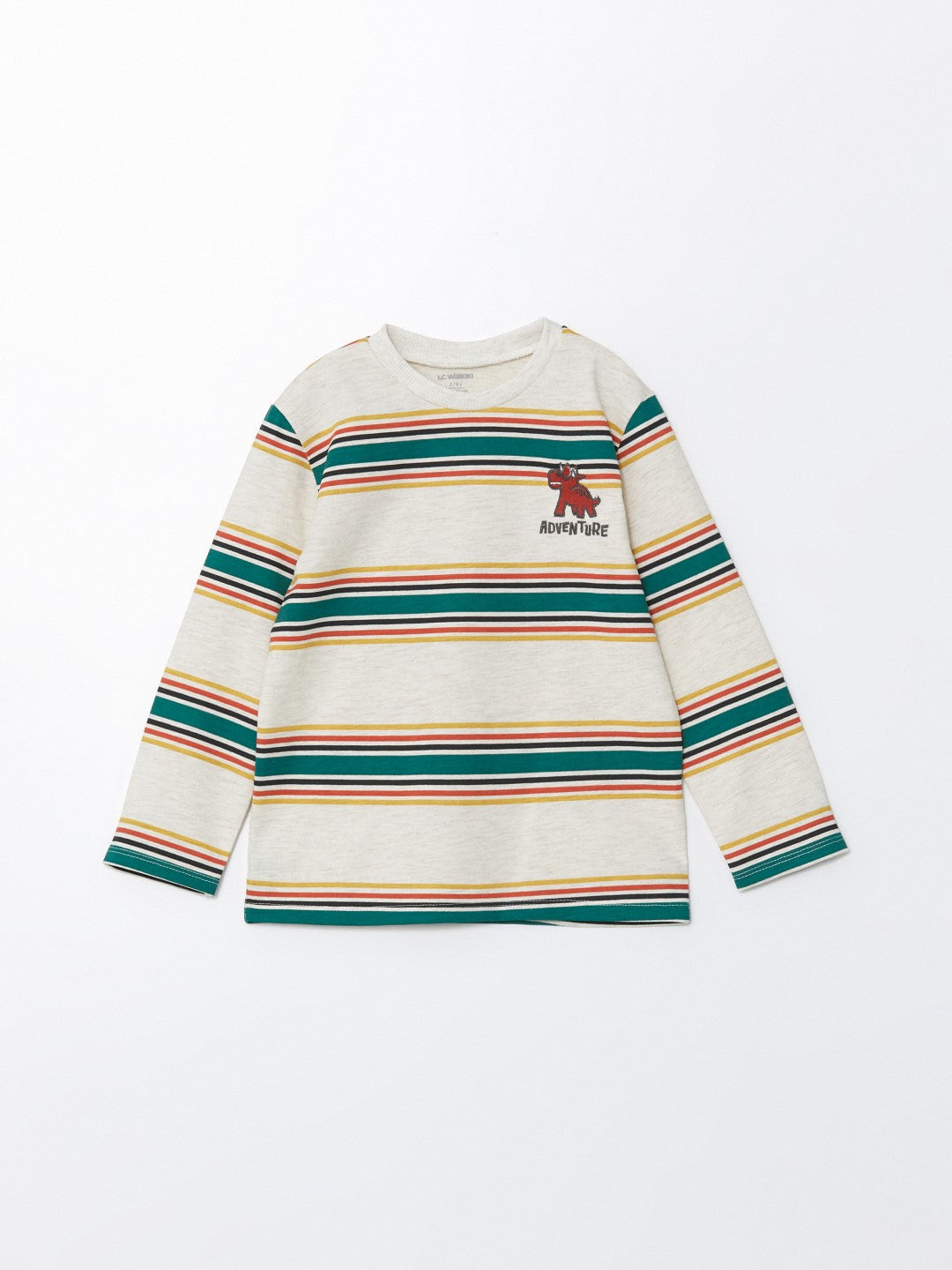 LCW baby

Melange Striped Crew Neck Long Sleeve Printed Baby Boy T-Shirt