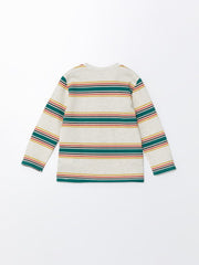 LCW baby

Melange Striped Crew Neck Long Sleeve Printed Baby Boy T-Shirt