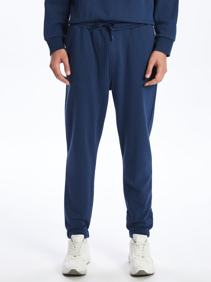 Xside Indigo Standard Fit Men'S Thick Jogger Sweatpants